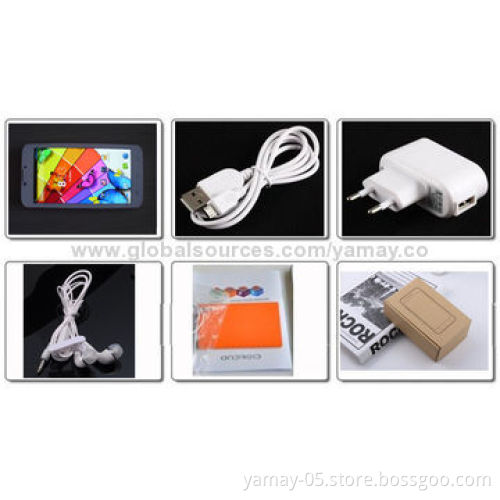 6" Smartphone, Android 4.2, MTK8382 Quad-core, Dual Camera, Wi-Fi, 3G, 2G, 1G+8B, GPS, BT, IPS